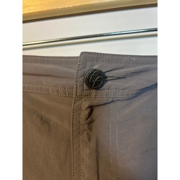 FREE FLY Mens Gray Quick Dry Performance Outdoor Shorts Size 42 - Picture 4 of 9